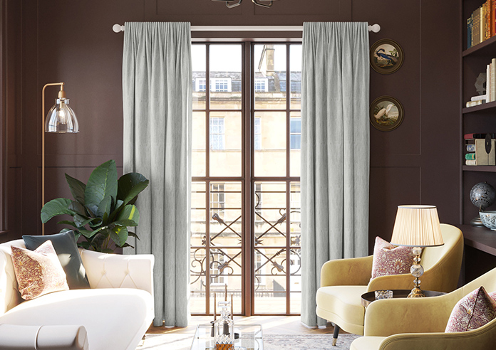 Culross (Blackout), Speckled Grey - Made to Measure Curtains - Image 3